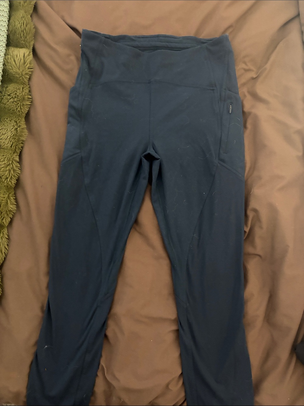 lululemon athletica Navy Leggings with Side Pocket